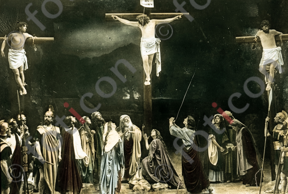 Kreuzigung Christi | Crucifixion of Christ - Foto foticon-simon-105-091.jpg | foticon.de - Bilddatenbank für Motive aus Geschichte und Kultur